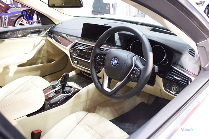 BMW523dのインテリア