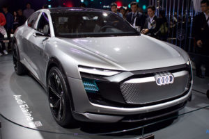 「Audi Elaine concept」のフロント
